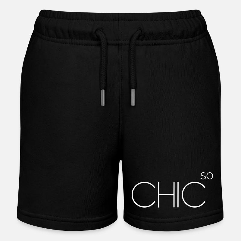 So schick - Kinder Organic Joggingshorts Mini Bolter von Stanley/Stella - Schwarz