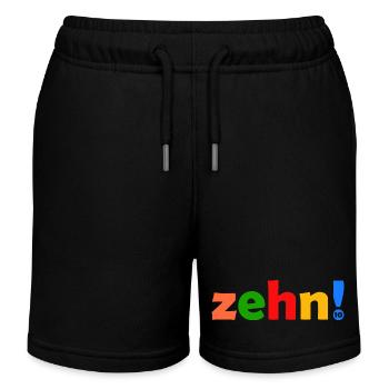 ZEHN 10 JAHRE JUNGE 10. GEBURTSTAG - Kinder Organic Joggingshorts Mini Bolter von Stanley/Stella - Schwarz - Vorne