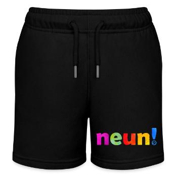 NEUN 9 JAHRE JUNGE 9. GEBURTSTAG - Kinder Organic Joggingshorts Mini Bolter von Stanley/Stella - Schwarz - Vorne