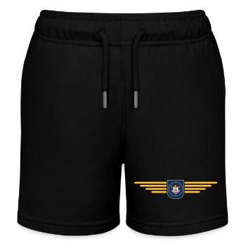 T-shirt Utah Fan – Nature & Liberté - Short de jogging enfant bio Stanley/Stella - noir - Devant