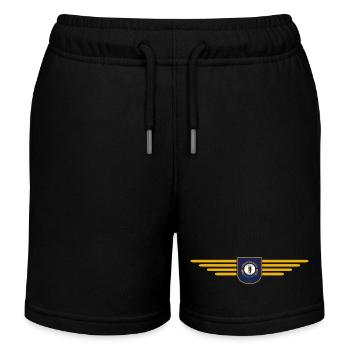 Kentucky Fan T-Shirt – Stolz zeigen! - Kinder Organic Joggingshorts Mini Bolter von Stanley/Stella - Schwarz - Vorne