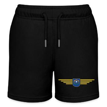 Nevada Fan T-Shirt – Perfekt für Fans! - Kinder Organic Joggingshorts Mini Bolter von Stanley/Stella - Schwarz - Vorne