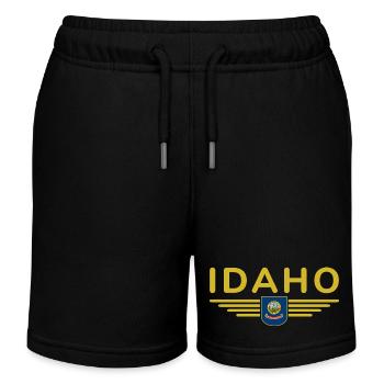 Idaho Fan T-Shirt – Nature & Adventure - Short de jogging enfant bio Stanley/Stella - noir - Devant