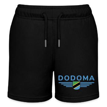 Dodoma Design pour les fans de Tanzanie - Short de jogging enfant bio Stanley/Stella - noir - Devant