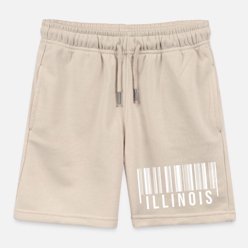 Illinois Barcode Kinder Organic Joggingshorts Mini Bolter von Stanley/Stella