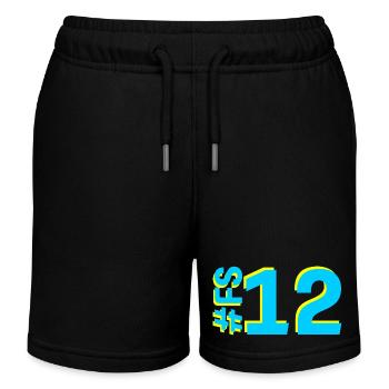 FS12-KARTON - Kinder Organic Joggingshorts Mini Bolter von Stanley/Stella - Schwarz - Vorne