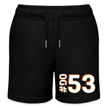 DO53 - Kinder Organic Joggingshorts Mini Bolter von Stanley/Stella - Schwarz - Vorne