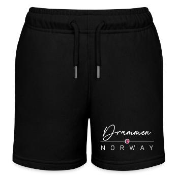 Norvège - Drammen - Norvège - Norvège - Short de jogging enfant bio Stanley/Stella - noir - Devant