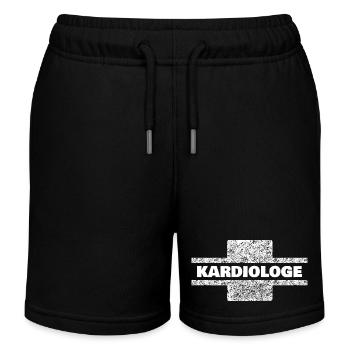 Profession : Cardiologue - Short de jogging enfant bio Stanley/Stella - noir - Devant