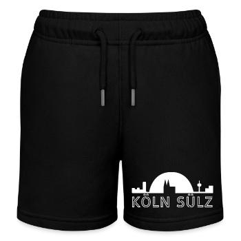 Köln Sülz Veedelartikel - T-Shirts & mehr - Kinder Organic Joggingshorts Mini Bolter von Stanley/Stella - Schwarz - Vorne