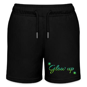 Brillez vers le haut - Short de jogging enfant bio Stanley/Stella - noir - Devant
