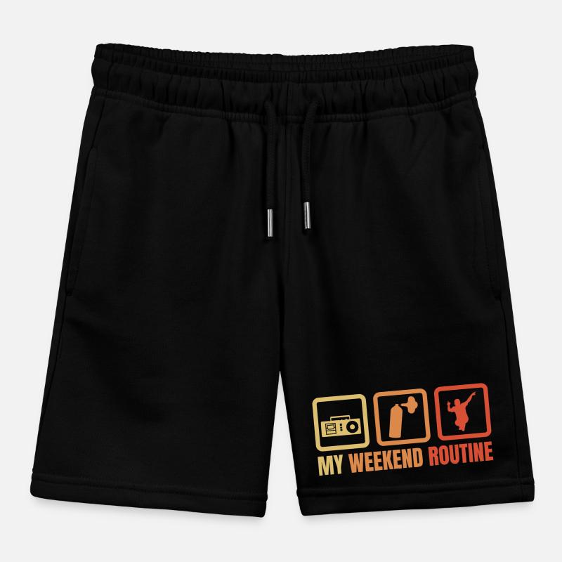 Break Dancer Wochenendroutine Kinder Organic Joggingshorts Mini Bolter von Stanley/Stella