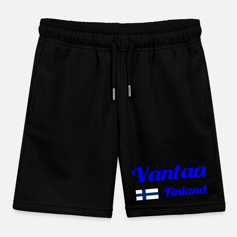 Vantaa Finlande Imprimer Short de jogging enfant bio Stanley/Stella
