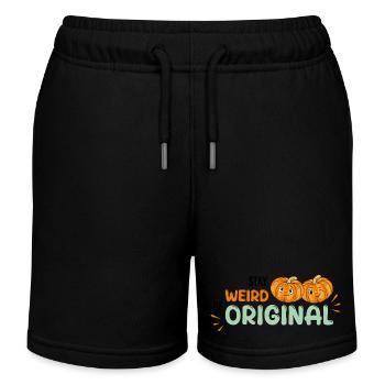 Bleib ungewöhnlich. Sei originell - Kinder Organic Joggingshorts Mini Bolter von Stanley/Stella - Schwarz - Vorne
