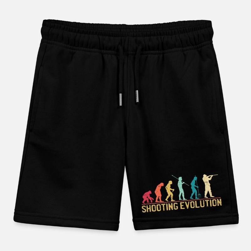 Shooting Evolution Progression Design Kinder Organic Joggingshorts Mini Bolter von Stanley/Stella