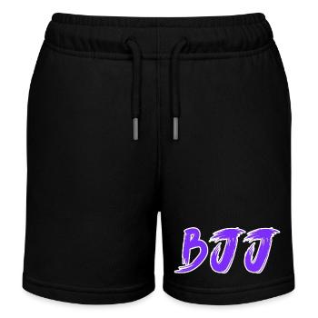 BJJ Lila Gürtel – Jiu Jitsu Rang Design - Kinder Organic Joggingshorts Mini Bolter von Stanley/Stella - Schwarz - Vorne