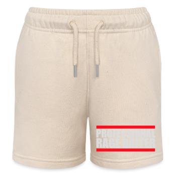 Professional Rage Baiter Troll Aufmerksamkeit Spaß - Kinder Organic Joggingshorts Mini Bolter von Stanley/Stella - Natur - Vorne