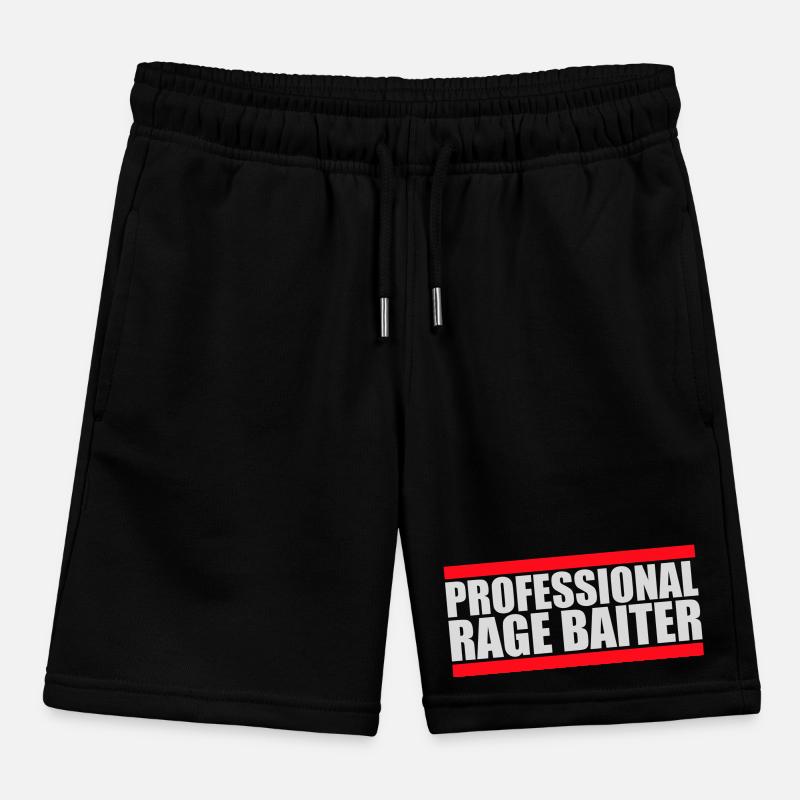 Professionnel Rage Baiter Troll Attention Fun Short de jogging enfant bio Stanley/Stella