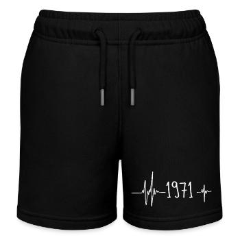 1971 - Kinder Organic Joggingshorts Mini Bolter von Stanley/Stella - Schwarz - Vorne