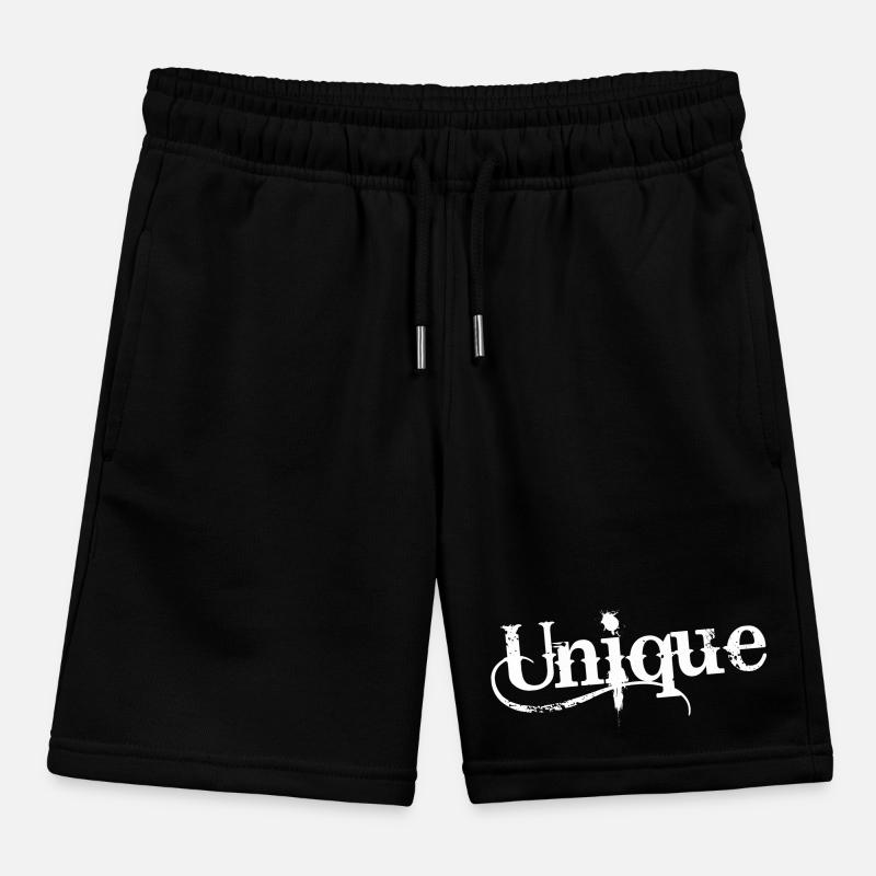 unique unique unique self-worth unique Kids Organic Sweat Shorts by Stanley/Stella