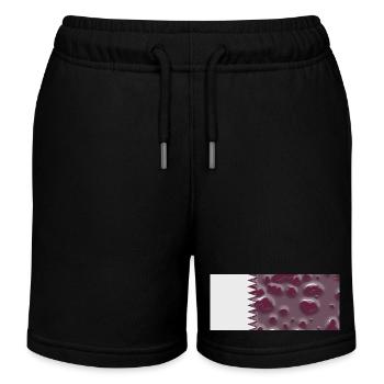 Le Qatar en tant que pays - Short de jogging enfant bio Stanley/Stella - noir - Devant