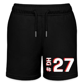 DH27 - Kinder Organic Joggingshorts Mini Bolter von Stanley/Stella - Schwarz - Vorne