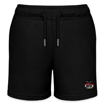 Soccer Team Deutschland Emblem - Kinder Organic Joggingshorts Mini Bolter von Stanley/Stella - Schwarz - Vorne