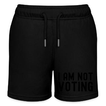 We don't need the same Candidates - I am not - Kids Organic Sweat Shorts by Stanley/Stella - black - Front