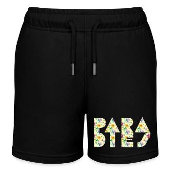 paradies wordonshirt - Kinder Organic Joggingshorts Mini Bolter von Stanley/Stella - Schwarz - Vorne
