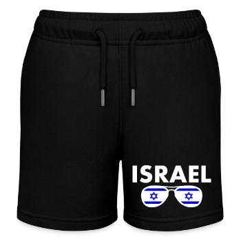 Israël - Short de jogging enfant bio Stanley/Stella - noir - Devant