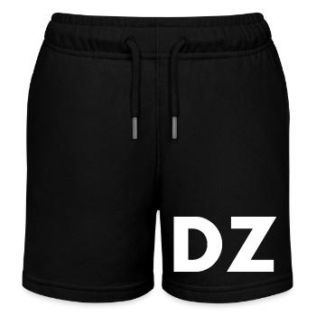 Dz - Kinder Organic Joggingshorts Mini Bolter von Stanley/Stella - Schwarz - Vorne