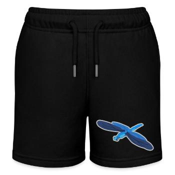 Libellule - Short de jogging enfant bio Stanley/Stella - noir - Devant