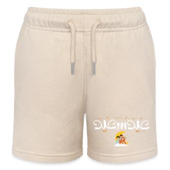 Islam Eid Mubarak - Kinder Organic Joggingshorts Mini Bolter von Stanley/Stella - Natur - Vorne