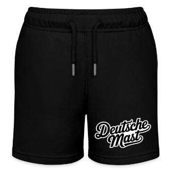 Deutsche Mast - Deutsche Memes - Kinder Organic Joggingshorts Mini Bolter von Stanley/Stella - Schwarz - Vorne