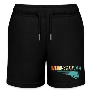 Lustiges Paar Shake N Bake - Car Racing Lover Geschenk - Kinder Organic Joggingshorts Mini Bolter von Stanley/Stella - Schwarz - Vorne