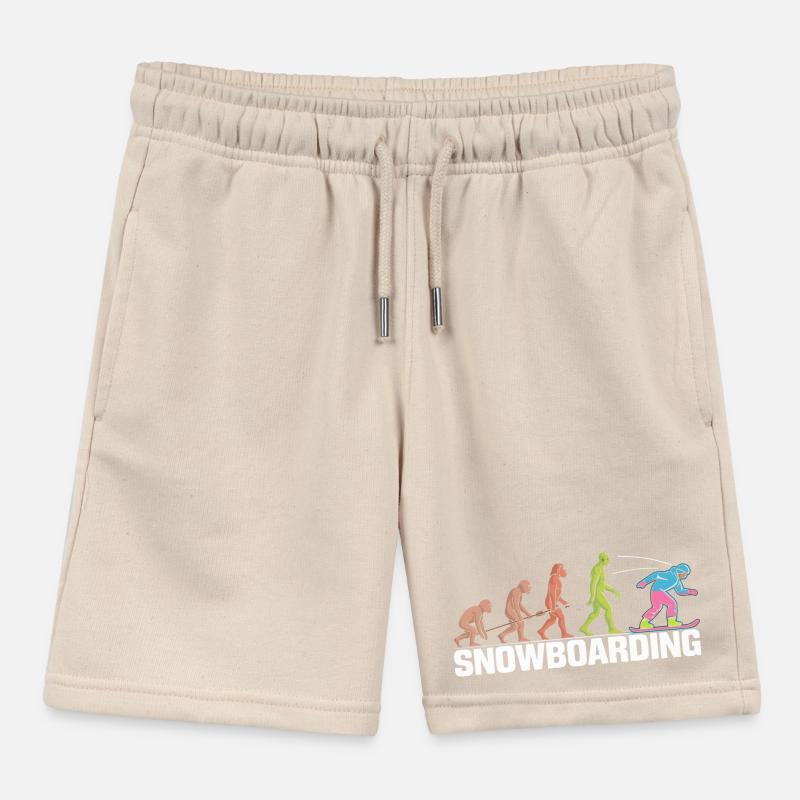Évolution de la conception du snowboard Short de jogging enfant bio Stanley/Stella