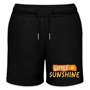 PETIT RAYON DE SOLEIL - Short de jogging enfant bio Stanley/Stella - noir - Devant