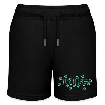 Louise als Kinder - Kinder Organic Joggingshorts Mini Bolter von Stanley/Stella - Schwarz - Vorne