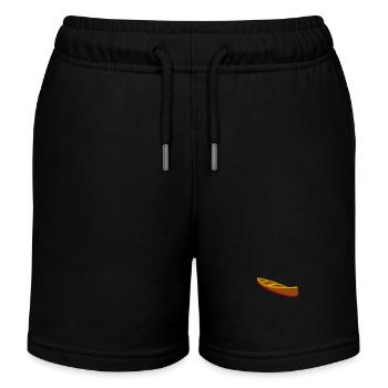 Canoë - Short de jogging enfant bio Stanley/Stella - noir - Devant