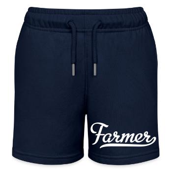 FARMER - Kinder Organic Joggingshorts Mini Bolter von Stanley/Stella - Navy - Vorne