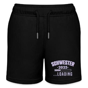 Sister 2025 - Kids Organic Sweat Shorts by Stanley/Stella - navy - Front