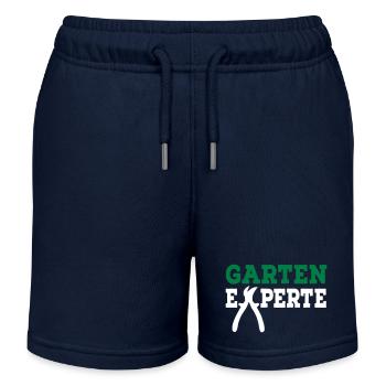 jardin - Short de jogging enfant bio Stanley/Stella - bleu marine - Devant