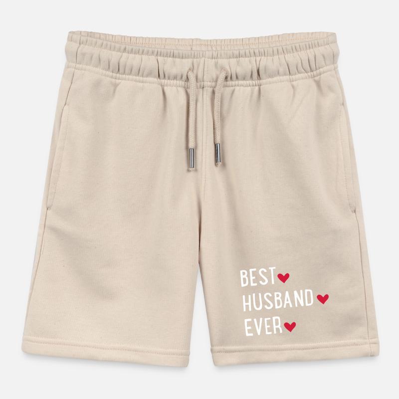 Bester Ehemann Kinder Organic Joggingshorts Mini Bolter von Stanley/Stella
