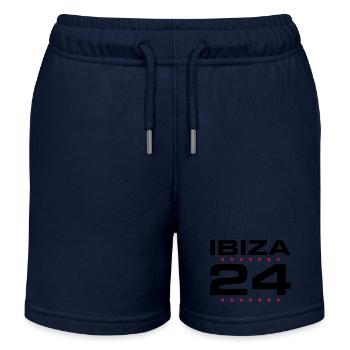 Ibiza 24 - Short de jogging enfant bio Stanley/Stella - bleu marine - Devant