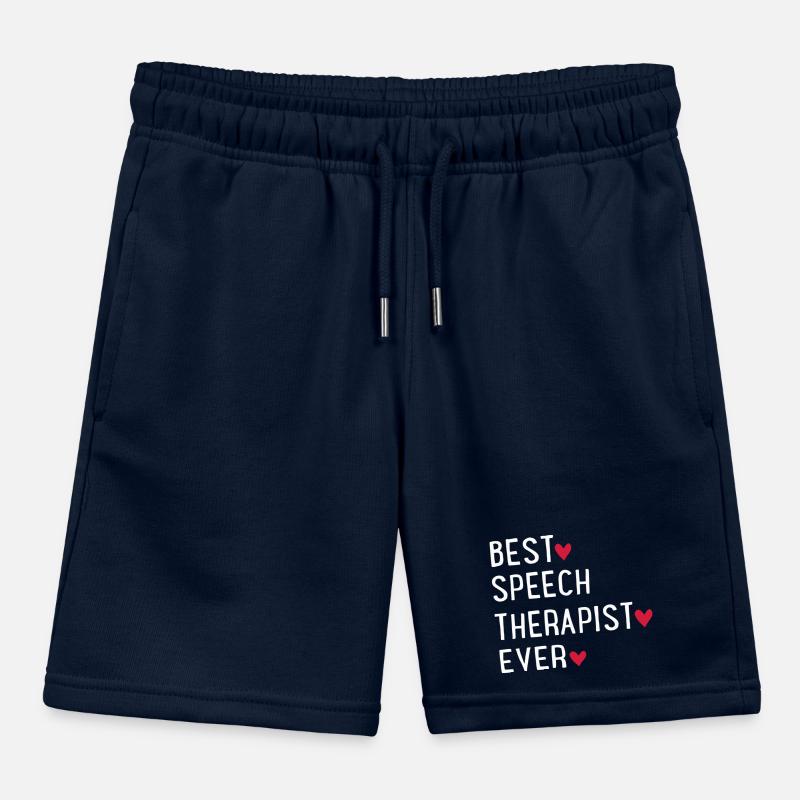 Speech therapy Kids Organic Sweat Shorts by Stanley/Stella