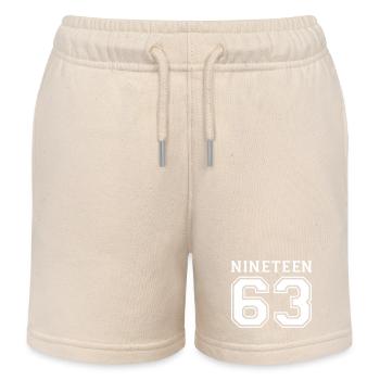 1963 - Kinder Organic Joggingshorts Mini Bolter von Stanley/Stella - Natur - Vorne