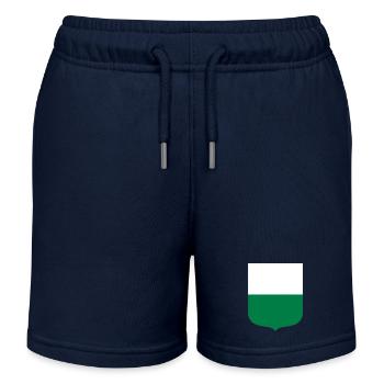 Sachsen - Kinder Organic Joggingshorts Mini Bolter von Stanley/Stella - Navy - Vorne