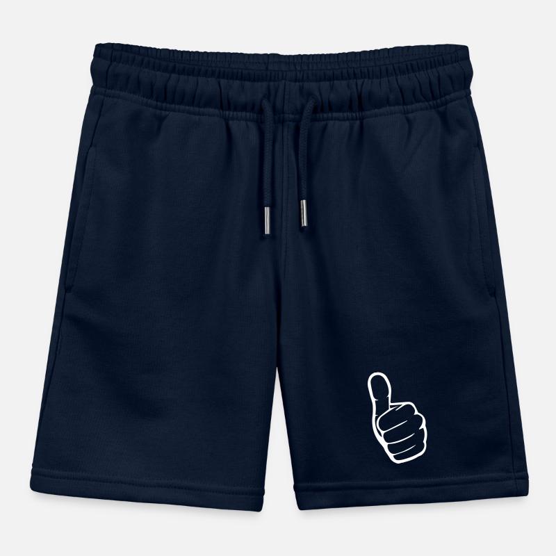 like hand Kids Organic Sweat Shorts by Stanley/Stella
