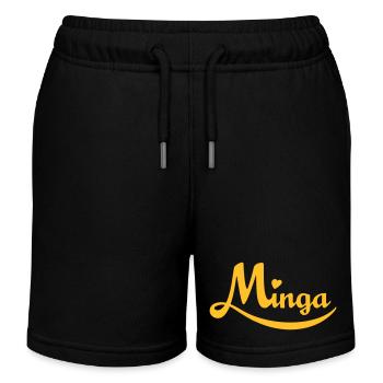 Minga - par amour pour Munich! - Short de jogging enfant bio Stanley/Stella - bleu marine - Devant