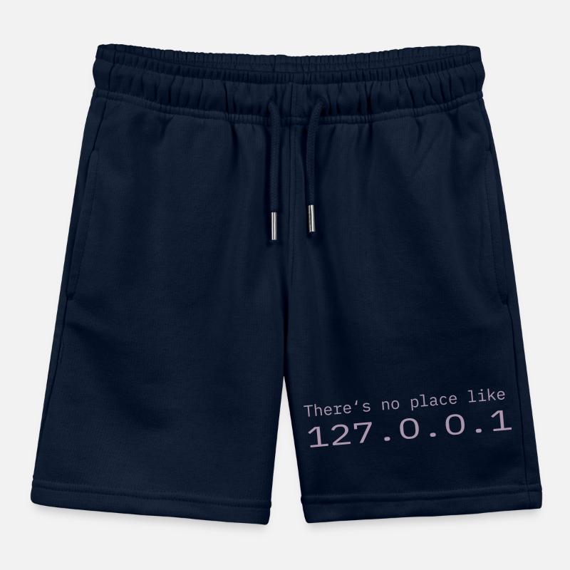 Programmierer Nerd IT Kein Ort wie Localhost Kinder Organic Joggingshorts Mini Bolter von Stanley/Stella